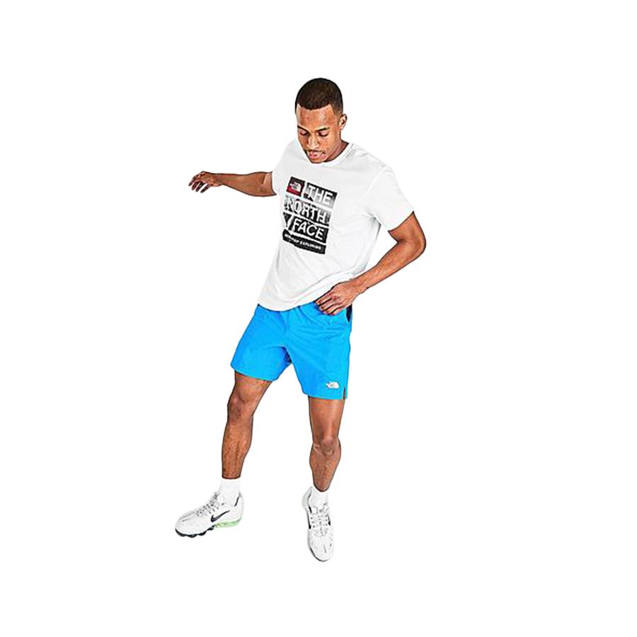 The North Face Inc 24-7 Mens Active Shorts Size XL, Color: Blue