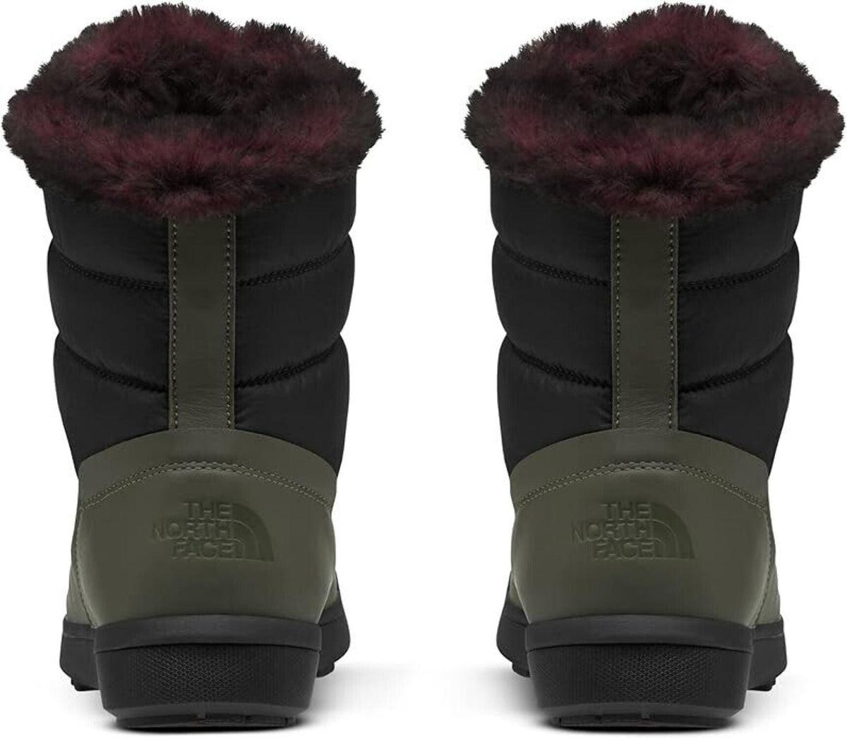 The North Face Sierra Luxe Women New Taupe Green Waterproof Winter Boots ZPO2396