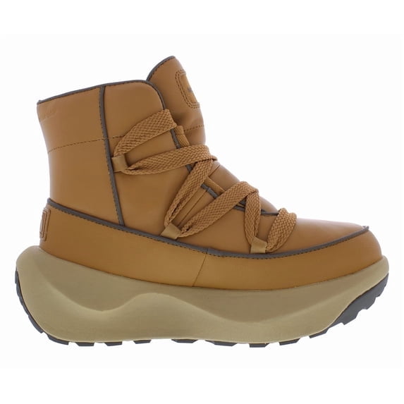 The North Face Halseigh Thermoball Lace Wp Womens Shoes Size 8, Color: Almond Butter/Falconbrown