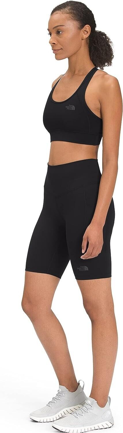 The North Face Motivation High Waist Pocket Short Tights Black Size S MSRP $55