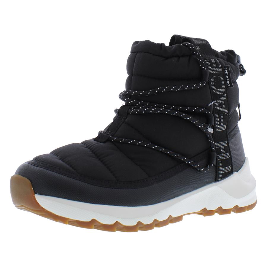 The North Face Thermoball Lace Up Waterproof Boot Womens Shoes Size 10, Color: Black
