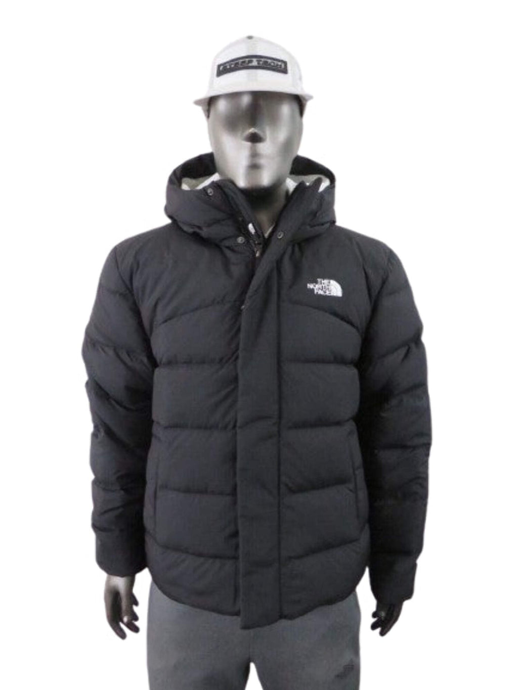 The North Face Baltic NV0A7V6WJK3 Puffer Jacket Men's XL Black Full Zip CLO148