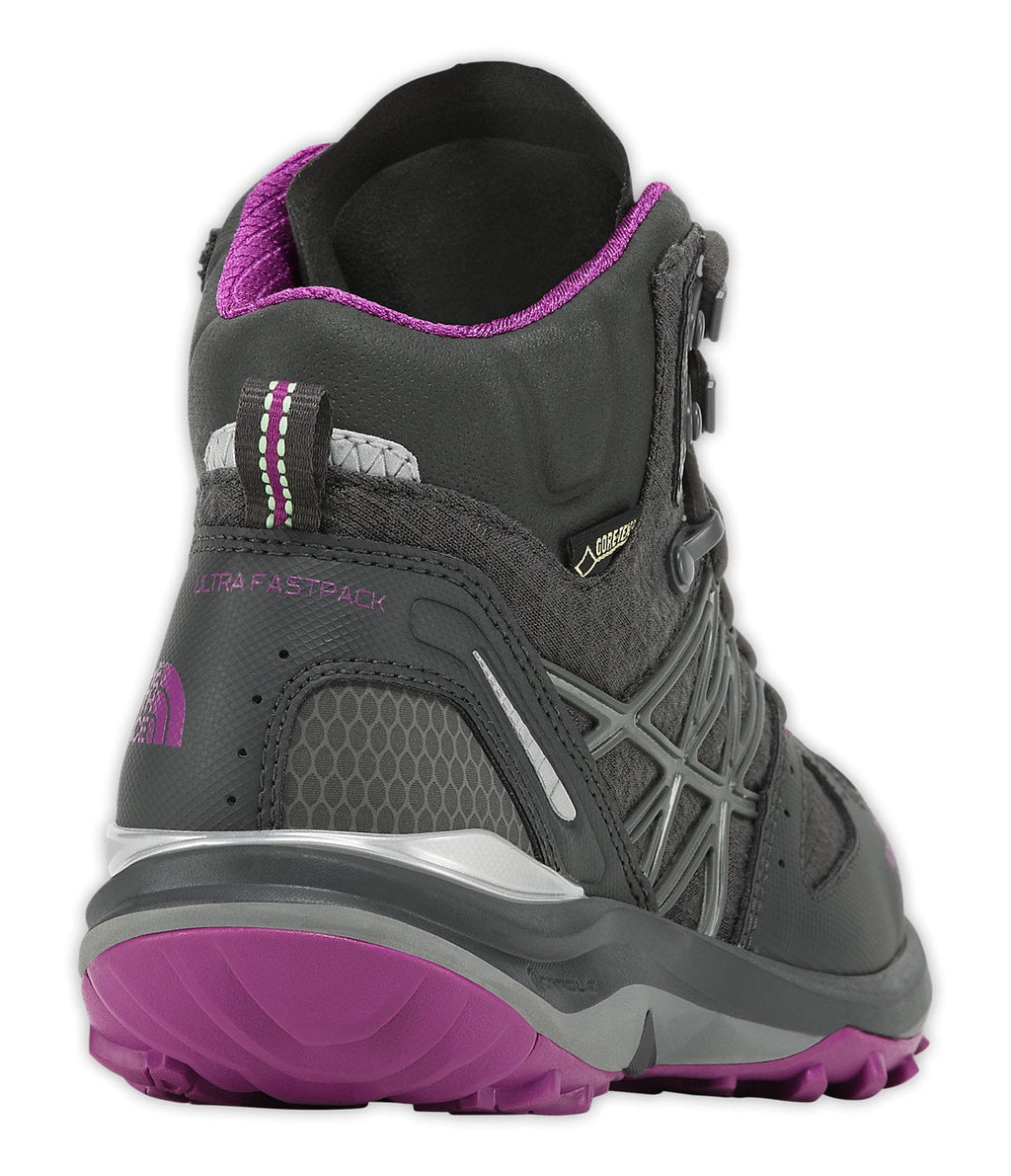 The North Face Women's Ultra Fastpack Mid GTX Hiking Shoes 5 Dark Shadow Grey/Byzantium Purple