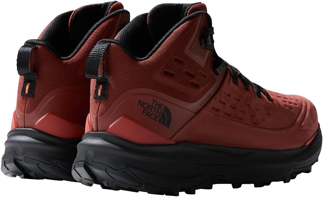 THE NORTH FACE Men's Vectiv Exploris Hiking Boot, Brandy Brown TNF Black, 10.5