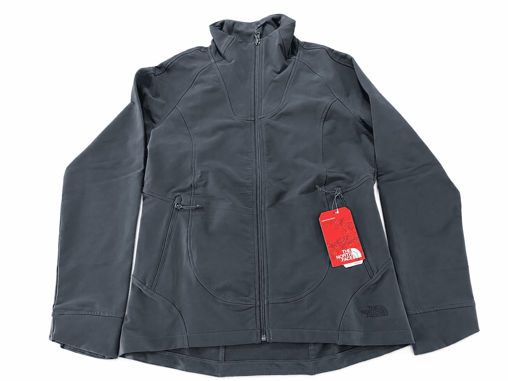 The North Face Ladies Tech Stretch Soft Shell Jacket. NF0A3LGW Asphalt Grey M
