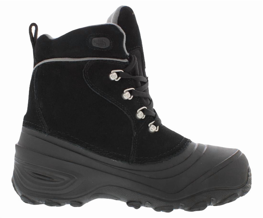 The North Face Chilkat Lace II Boys Shoes Size 2, Color: Tnf Black/Zinc Grey