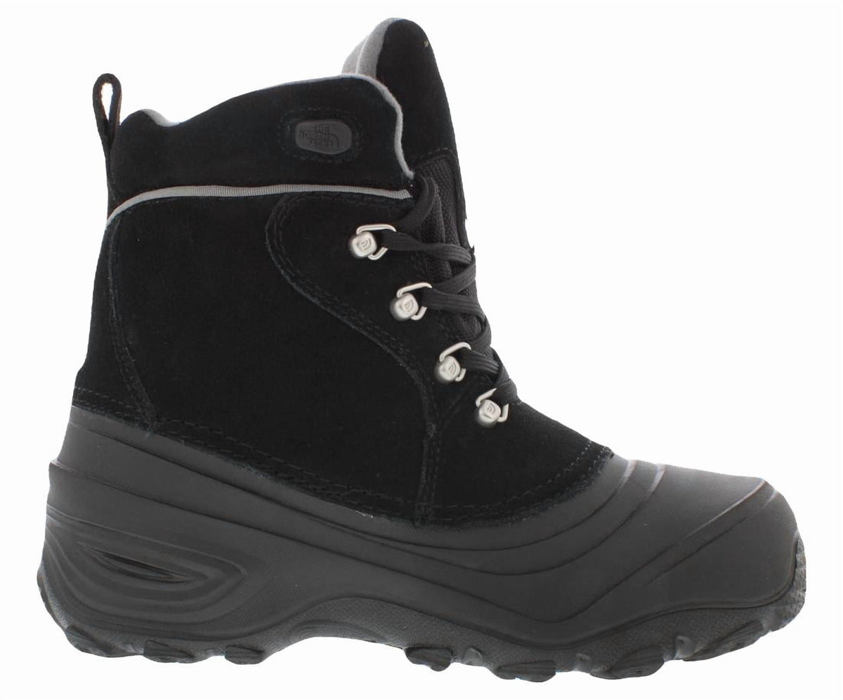 The North Face Chilkat Lace II Boot GS Boys Shoes Size 5, Color: Tnf Black/Zinc Grey
