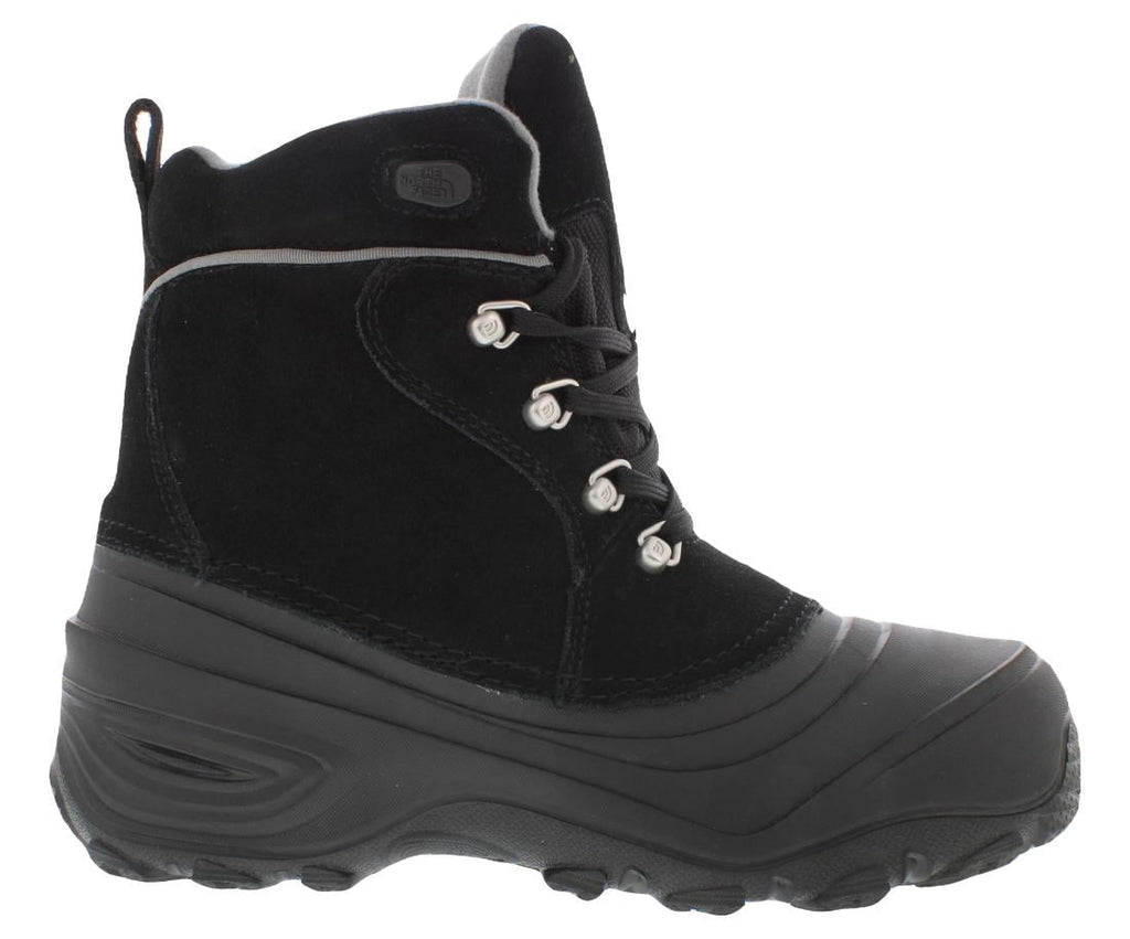 The North Face Chilkat Lace II Boot GS Boys Shoes Size 12, Color: Black