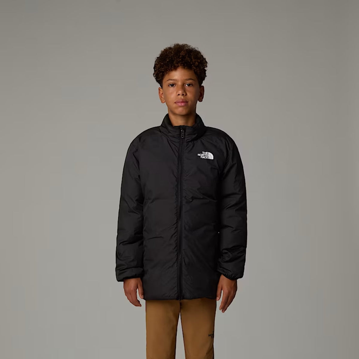 TNFTEEN Boys Down Triclimate 3-in-1 Jacket Waterproof Seam Seal TNF Black L