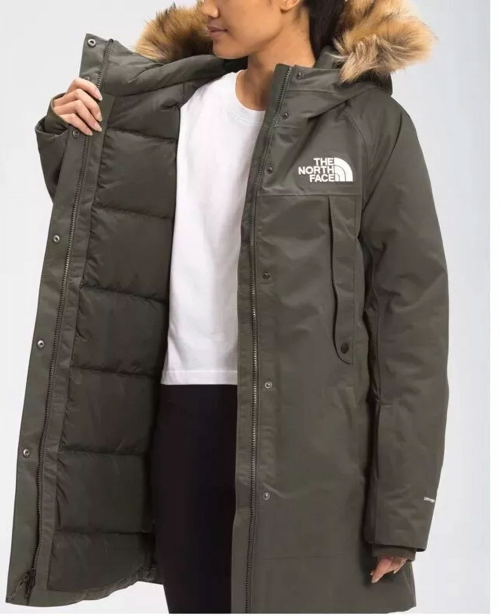 The North Face Women’s New Outerboroughs Parka Taupe Green Size XXXLarge