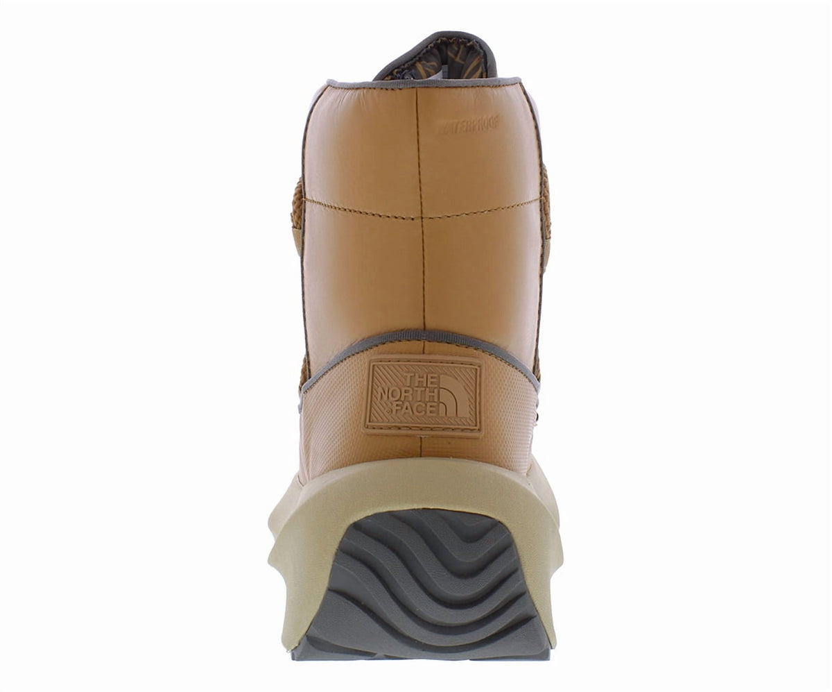 The North Face Halseigh Thermoball Lace Womens Shoes Size 7, Color: Almond Butter/Flaconbrown