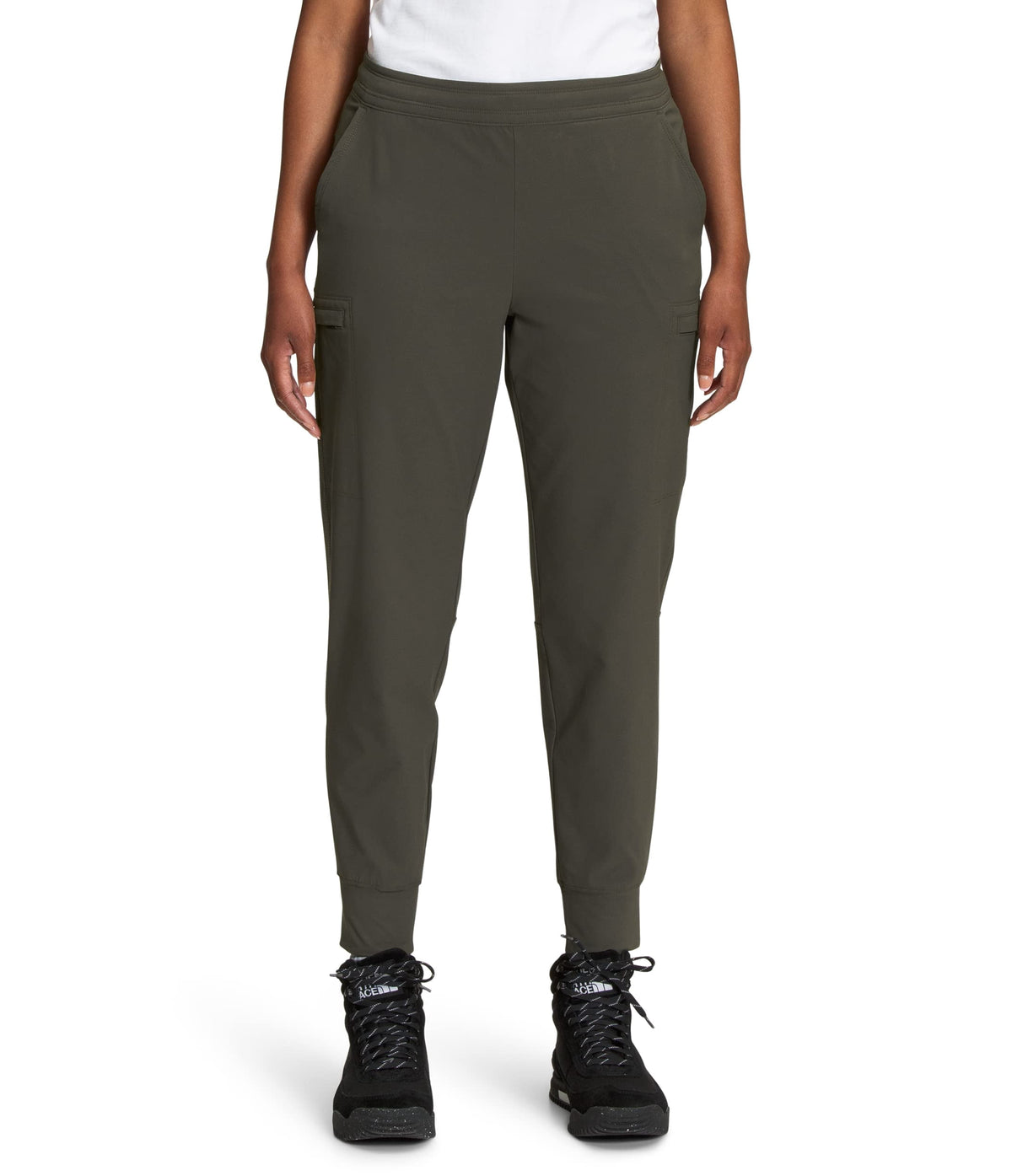 THE NORTH FACE Women's Laterra Utility Jogger, New Taupe Green, X-Large Regular