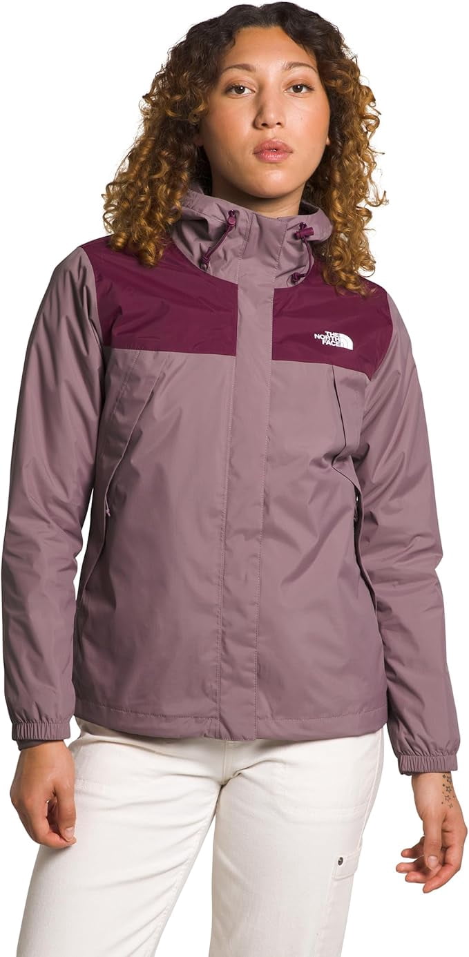 The North Face Antora Triclimate NF0A7UKNLCI Jacket Women's Small, Fawn Grey/Boysenberry