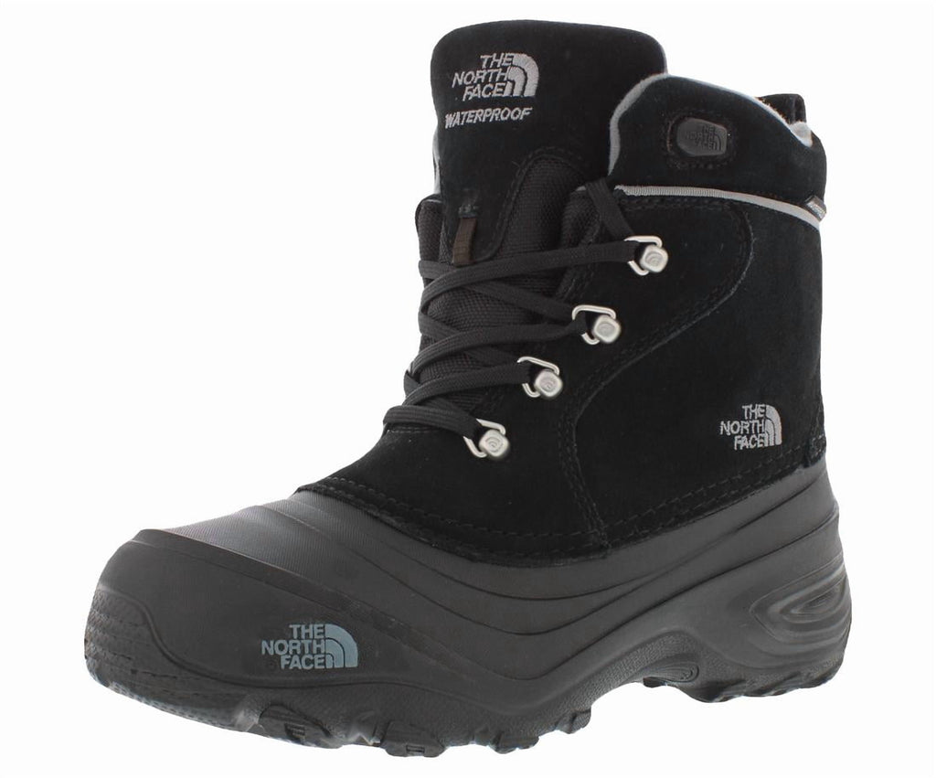 The North Face Chilkat Lace II Boot GS Boys Shoes Size 5, Color: Tnf Black/Zinc Grey