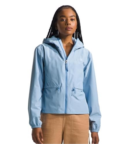 THE NORTH FACE Womens Daybreak Rain Jacket Steel Blue XL New