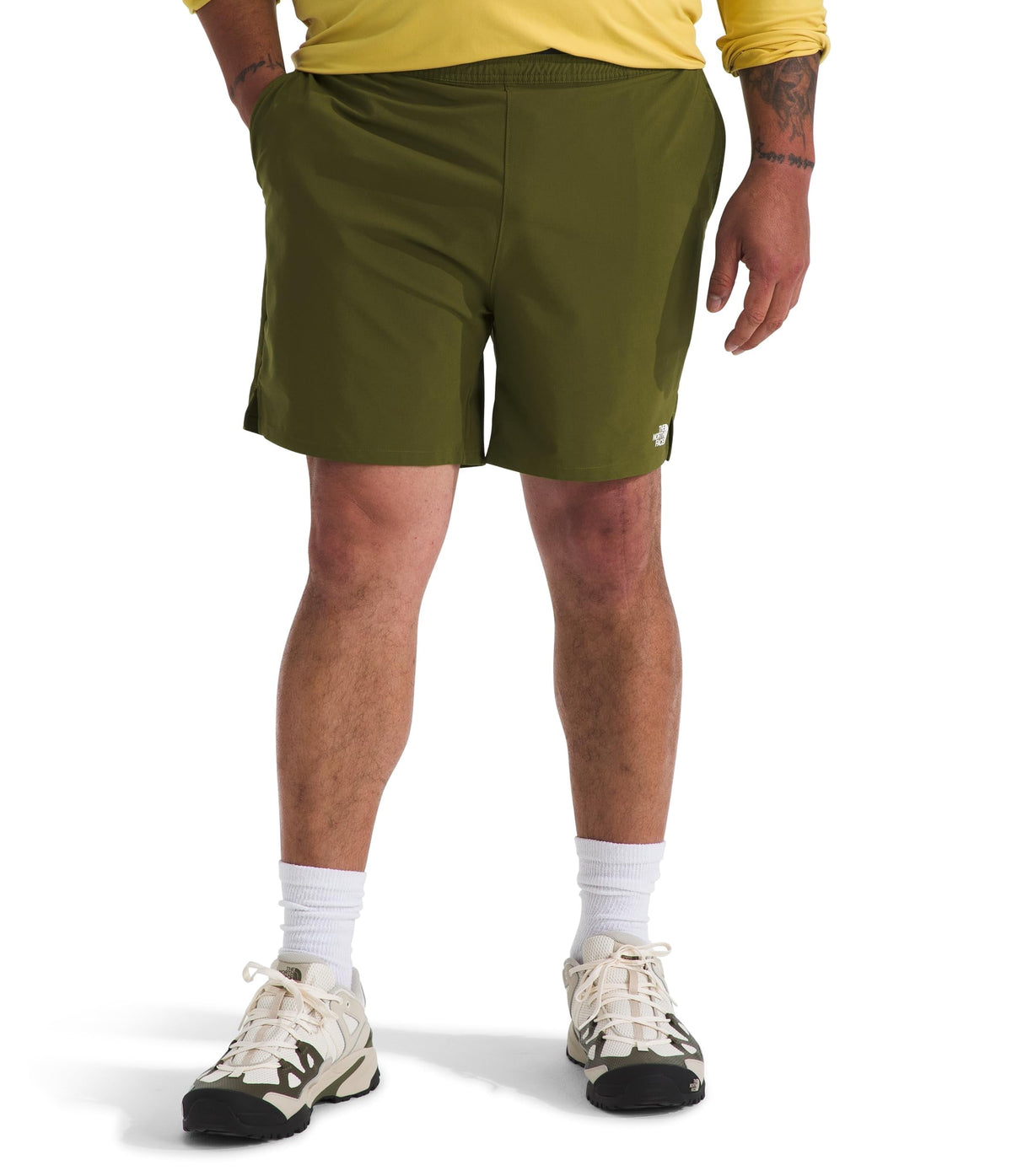 The North Face Men's Wander Short 2.0 (Standard and Big Size), Forest Olive, Large Long
