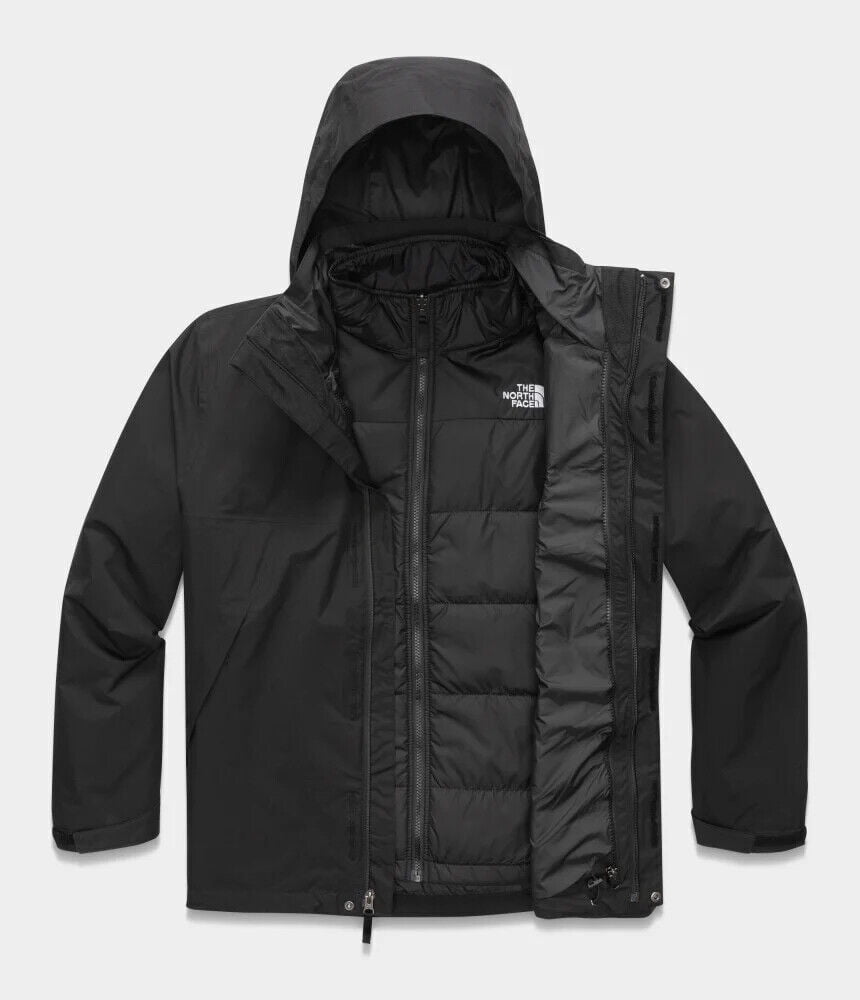 The North Face Monte Bre Triclimate 2 NF0A52ANJK3 Men Black Hooded Jacket ONF895 (Regular,XL)