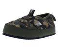 The North Face ThermoBall Traction Mule II GS Boys Shoes Size 12, Color: Utility Brown Camo Texture Print/New Taupe Green