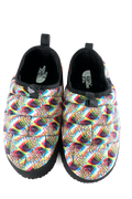 The North Face Teen Thermoball Insulated traction Mule II Shoe, TNF White Hald Dome Glitch Print/TNF Black 4