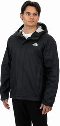 The North Face Venture 2 Rain Jacket Men's Black Dryvent Waterproof Hooded UPS21