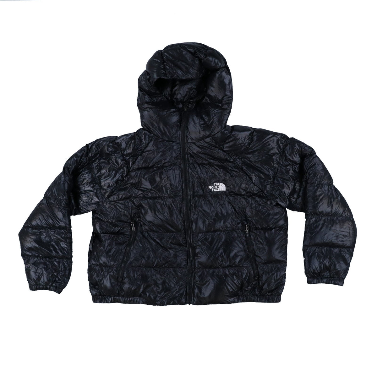 The North Face Women's Hyalite Hooded Down Jacket TNF Black Shine XX-Large New