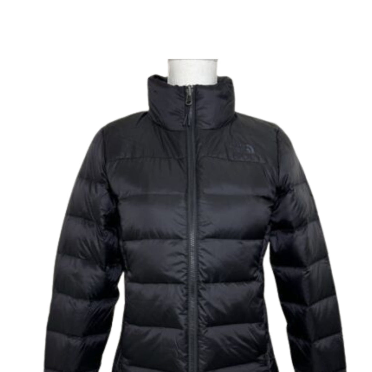 The North Face Minoqua Puffer Jacket Womens XS Black Flare Down Full Zip APP1003