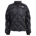 Pre-Owned The North Face Diamond Quilted Down Jacket in Black Nylon