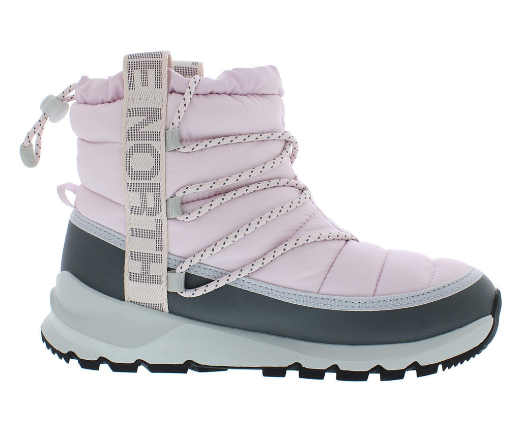 The North Face Thermoball Lace Up WP Boot Womens Shoes Size 6, Color: Lavander Fog/Vanadis Grey