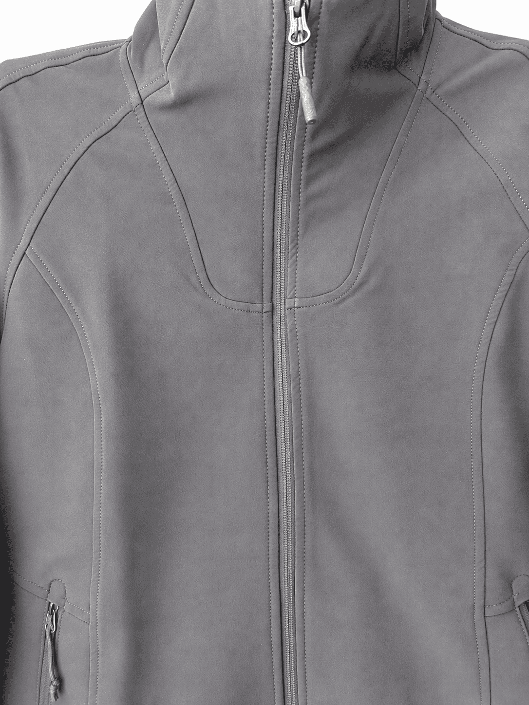 The North Face Ladies Tech Stretch Soft Shell Jacket. NF0A3LGW Asphalt Grey M