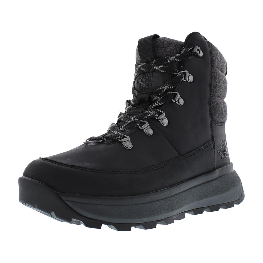The North Face Bergen Leather Mens Shoes Size 10, Color: Black