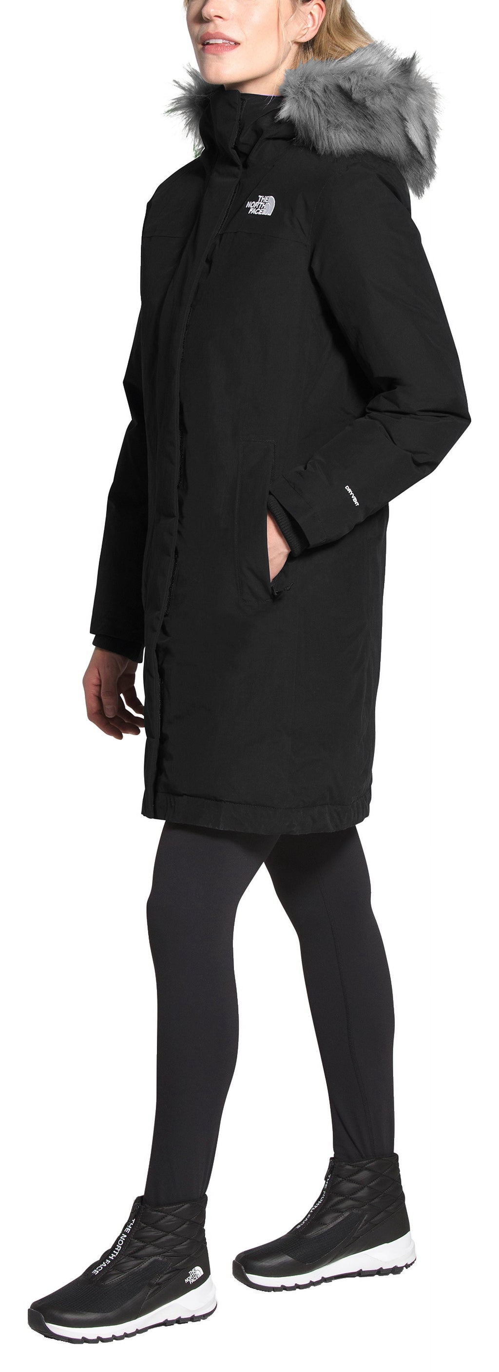 THE NORTH FACE Women's Arctic Parka, TNF Black 2, Small