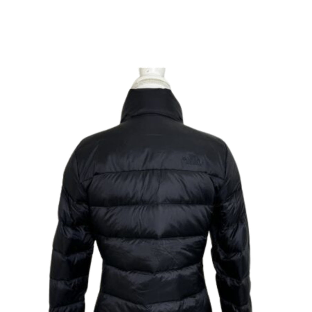 The North Face Minoqua Puffer Jacket Womens XS Black Flare Down Full Zip APP1003