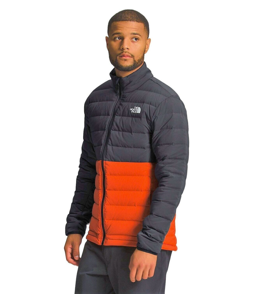 The North Face Belleview NF0A7UJFUV2 Men's Black/Orange Down Jacket 2XL DTF470