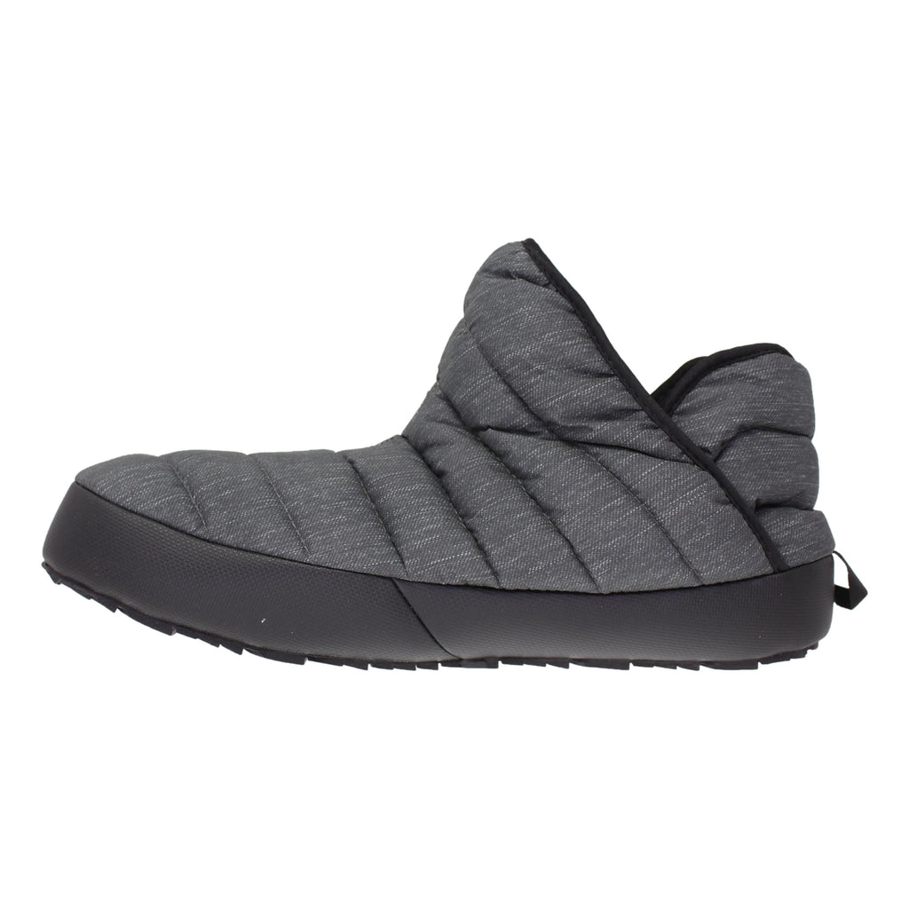 The North Face Thermoball Traction Bootie Phantom Grey Heather Print/TNF Black NF0A3MKH411 Men's Size 8 Medium