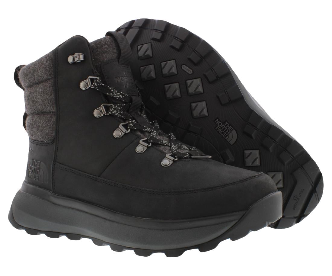 The North Face Bergen Leather Mens Shoes Size 10, Color: Black