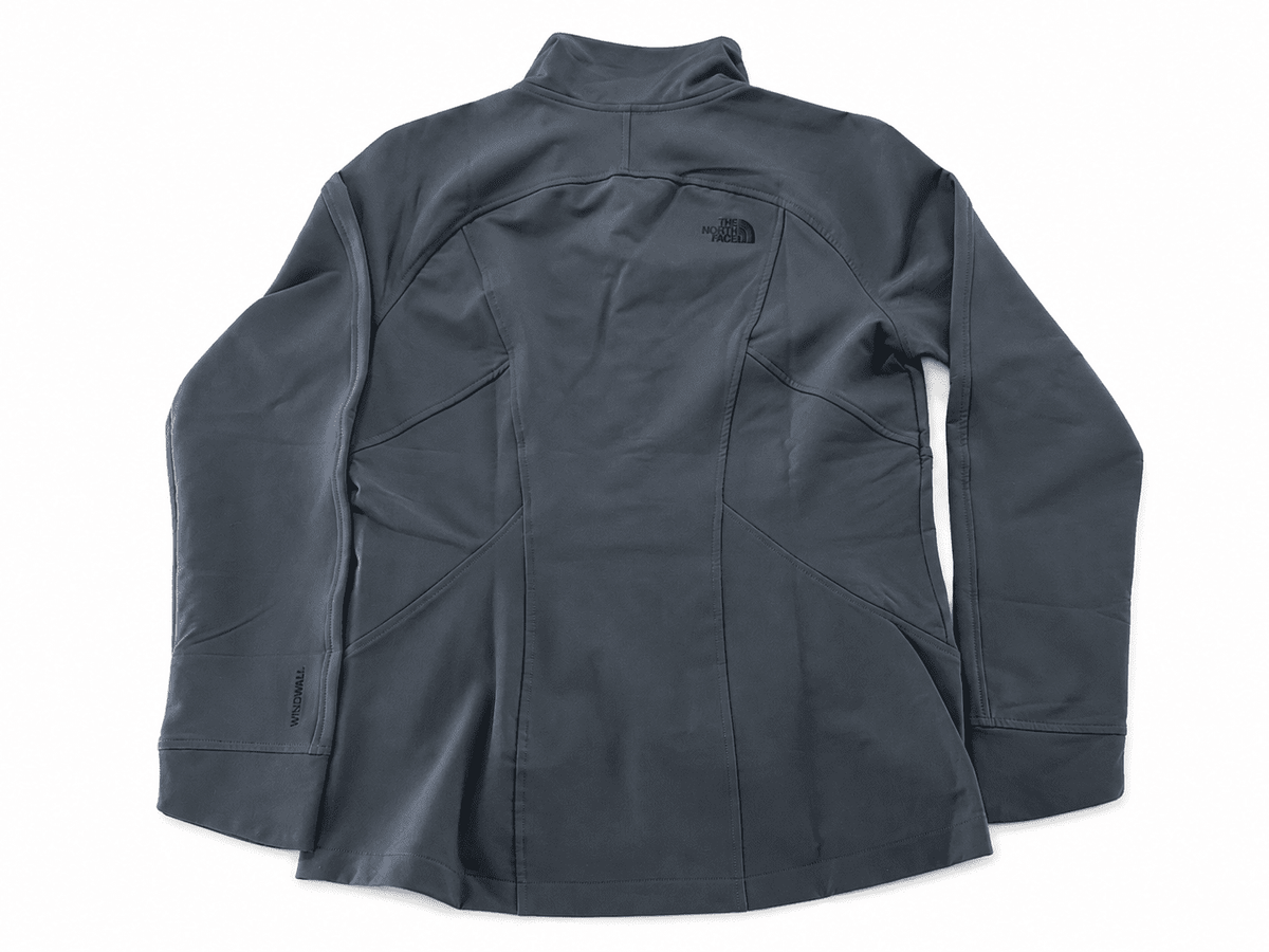 The North Face Ladies Tech Stretch Soft Shell Jacket. NF0A3LGW Asphalt Grey M